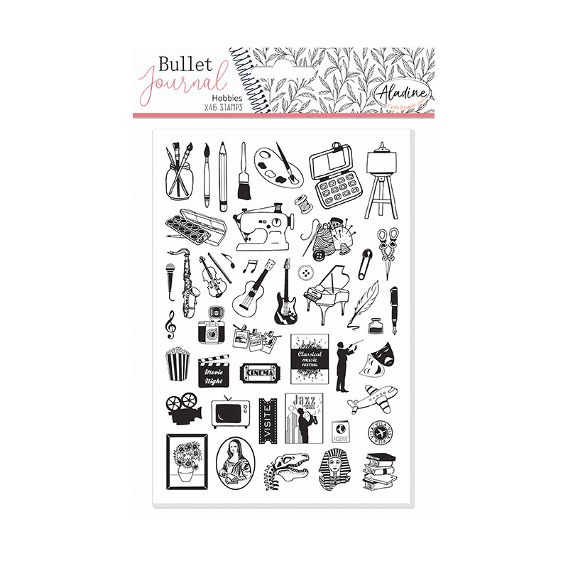 Matériel Bullet Journal Tampons Aladine - The Bright Side