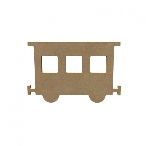 Wagon en bois à décorer