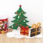 Déco 3D sapin cadeaux en bois à décorer