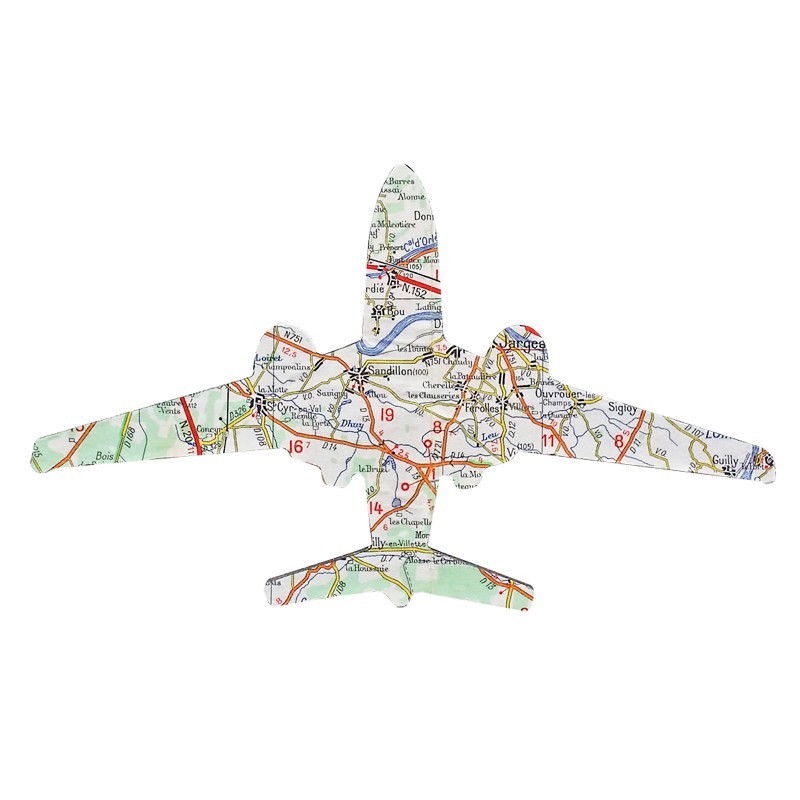 Avion en bois à décorer - En stock | Décorez-moi