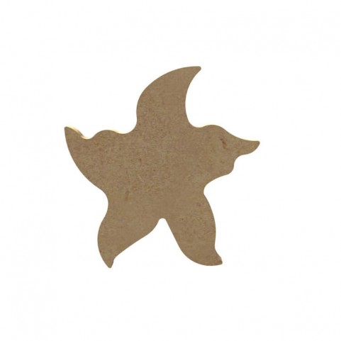 Petite étoile de mer en bois à décorer