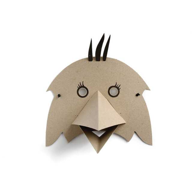 IMIKEYA - 20 Masques Lapin En Papier à Colorier - DIY Pour Enfants - Fêtes Et Activités Scolaires