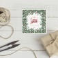 Tampon bois cadre Noël - Doodler Stamp