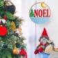 Suspension Noël en bois à décorer