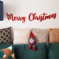 Guirlande Merry Christmas en bois à décorer