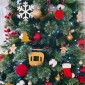 Petite tête de renne percée en bois à décorer