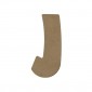 Lettre "J" support en bois à décorer de 15 cm
