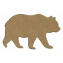 Petit ours en bois à décorer