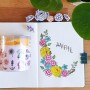 Coffret tampons mousse fleurs - Creative Stamp