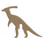 Kit de 6 formes en bois à décorer - Dinosaure