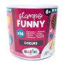 Tampons mousse enfant Coeurs - Stampo Funny