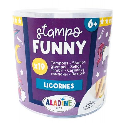 Tampons mousse enfant Licornes - Stampo Funny