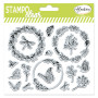 Stampo Clear Couronnes Et Feuillages