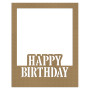 Photobooth Polaroide Happy Birthday 57X72 cm