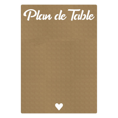 Plan De Table 57X82 cm