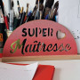 Super Maitresse 24X12 cm