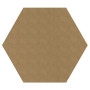 Hexagone 30X26 cm