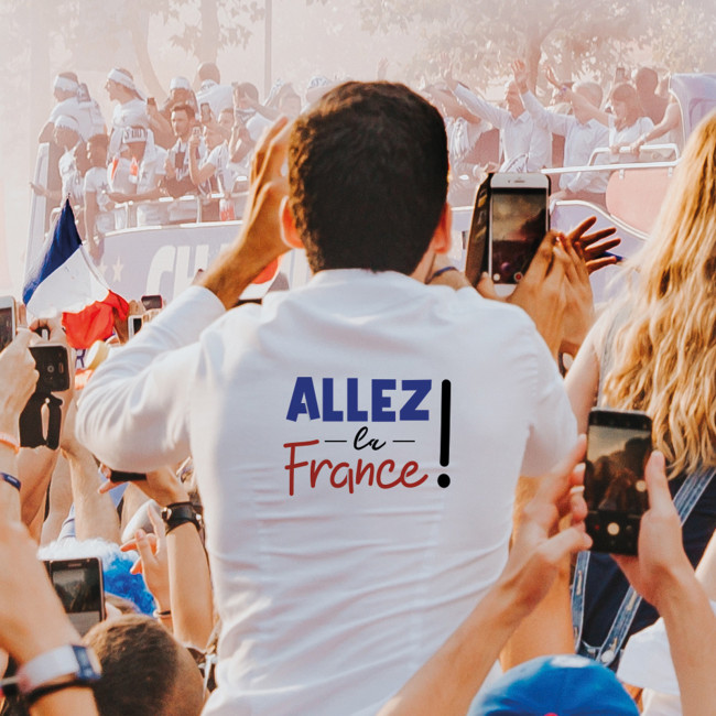T-shirt Officiel Le Tour De France 'Allez Allez' - Collector - Taille XL - Produit Officiel