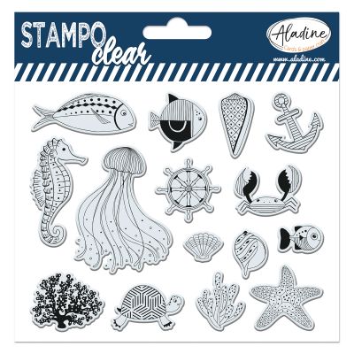 Tampon transparent poisson - Stampo Bullet Clear