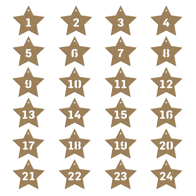 DIY - Calendrier De L'avent En Rouleaux De Papier WC