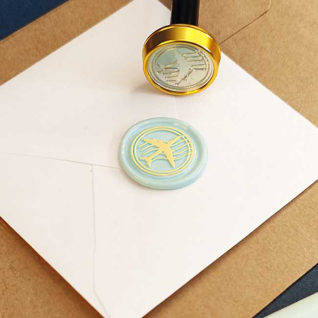 Kit Cire à Cacheter Avec Chauffe-cire En Bois - 3 Pièces, Idéal Invitations Mariage, Lettres, Cadeaux