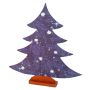 Sapin à poser avec socle - 24x27cm