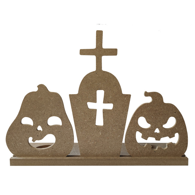 Porte Bougies 3 Formes Halloween