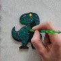 Coffret Dot Painting Dino