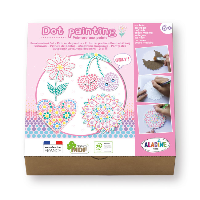 Coffret Dot Painting Girly