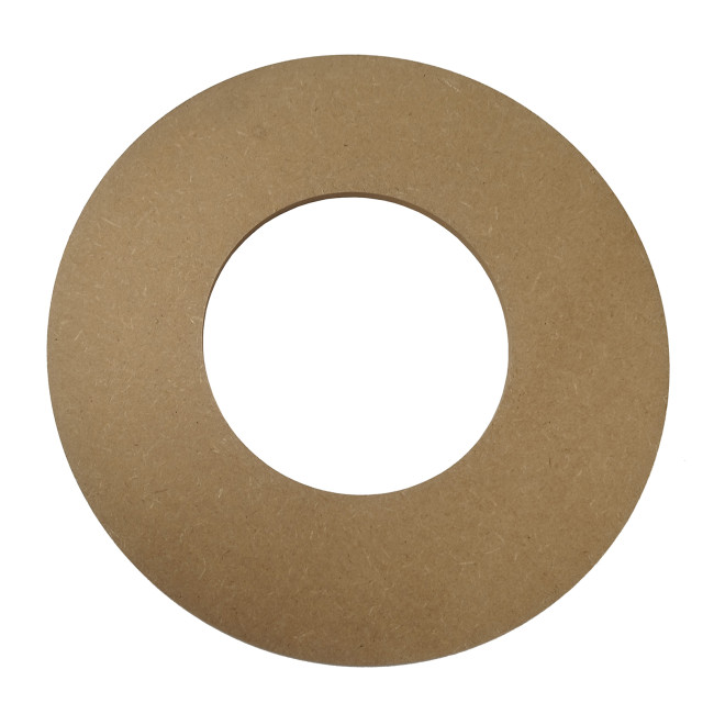 Rond évidé 20 cm en bois à décorer