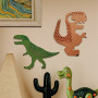 T-rex en bois à peindre