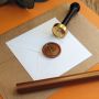 Cachet de cire alphabet - Sceau lettre F