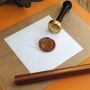 Cachet de cire alphabet - Sceau lettre K