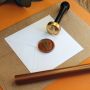 Cachet de cire alphabet - Sceau lettre P