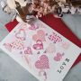 Coffret tampons mousse cœur - Creative Stamp
