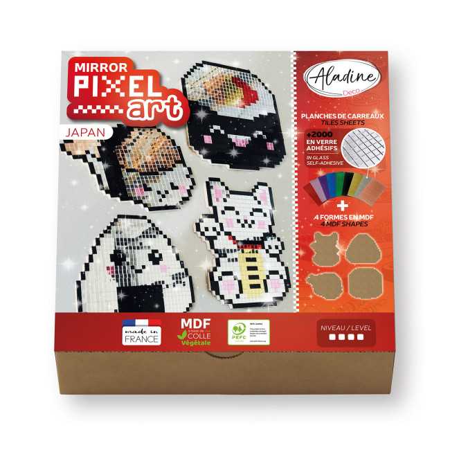 Mirror Pixel Art Japan