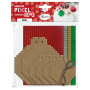 Kit Pixel Art Boules Noel Classiques