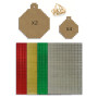 Kit Pixel Art Boules Noel Classiques