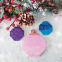 Kit Pixel Art Boules Noel Modernes