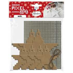 Kit Pixel Art Etoiles Argent
