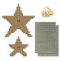 Kit Pixel Art Etoiles Argent