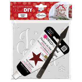 Kit Custo Textile Joyeux Noel