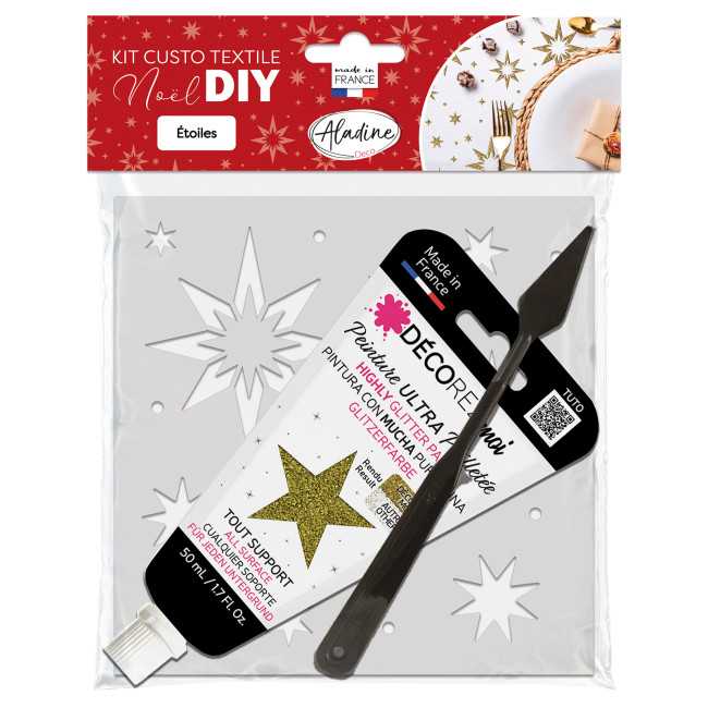 Kit Custo Textile Etoiles