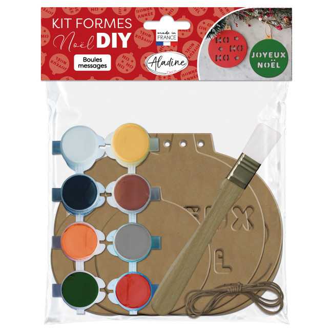 Kit Deco Boules Messages