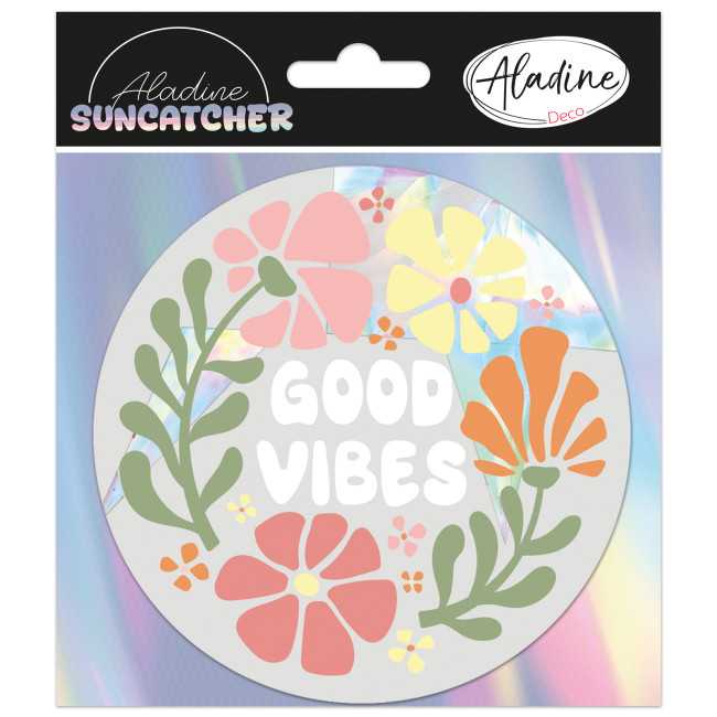Suncatcher Rond Good Vibes
