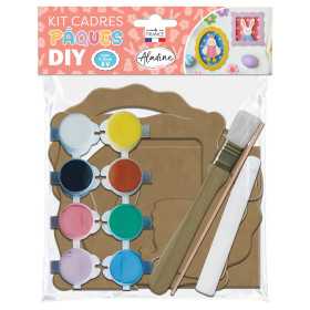 Kit Duo Cadres Pâques Lapin & Poule