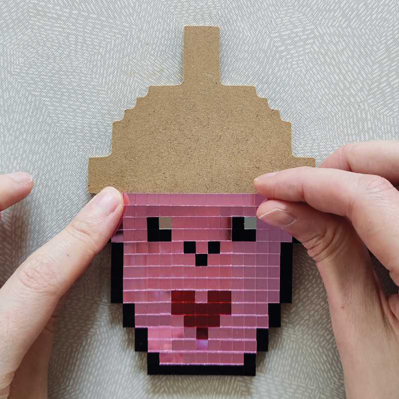 Mirror Pixel Art Kawaii | Décorez-moi