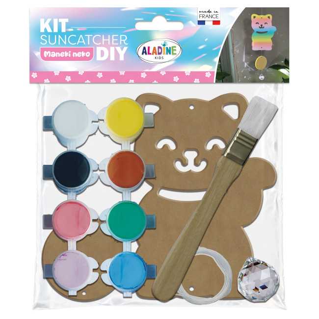 Kit Suncatcher Maneki Neko