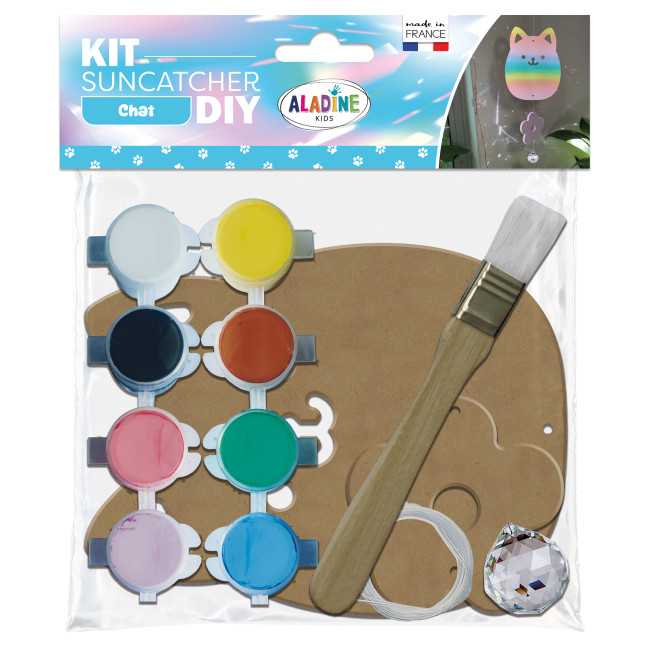 Kit Suncatcher Chat Rond