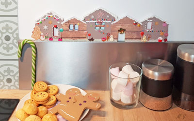 Une décoration maison pain d’épice en bois pour un Noël gourmand !